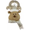 Dekorácia MagicHome Vianoce, Visačka Sobík, 30 cm