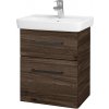 Dreja Umývadlová skrinka GO SZZ2 50 - D25 Teak / Úchytka T06 / D25 Teak