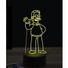 Beling 3D lampa, Ned Flanders, 7 farebná ITZ4