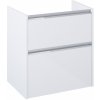 Roca Gap Pro skrinka 58.5x37.6x63.5 cm závesná kúpeľňová skrinka pod umývadlo biela A857908806