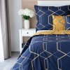 Matějovský Posteľné návliečky Ricci Krep de luxe 1x70x90,1x140x220 cm - možnosť úpravy rozmeru