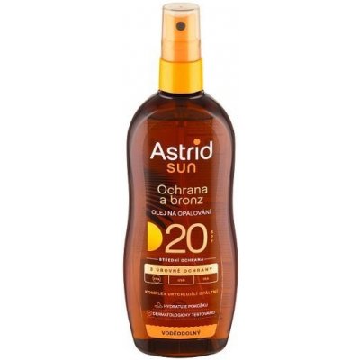 Astrid Sun OF 20 olej na opaľovanie v spreji 200 ml, OF 20