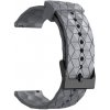 Madvell Silikónový remienok Hexagon sivá 22mm