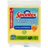 Spontex Utierky S Hubkou 4 ks