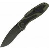 Kershaw 1670OLBLK BLUR - OLIVE/BLACK vreckový nôž 8,6 cm, čierna, zelená, hliník