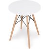 Wellhox Jedálenský stôl moderný jedálenský kuchynský stôl 80 cm