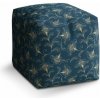 Sablio Taburet Cube Vintage ornamenty: 40x40x40 cm