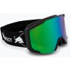 Okuliare Red Bull SPECT Jibb matt black/brown with green mirror