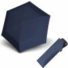 Doppler Mini Slim Carbonsteel tmavomodrý - dámsky plochý skladací dáždnik