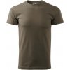 MALFINI BASIC 129 / Tričko, pánske - army M