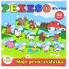 Pexeso Moje první zvířátka dřevěné 24ks
