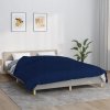 Deka VidaXL bavlna 220 cm x 240 cm modrá
