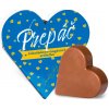 Chocolate Patrik Čokoládové srdce modré mliečne - Prepáč