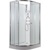 Arttec SIRIUS 120 x 90 cm - Masážní sprchový box model 4 čiré sklo pravá vanička