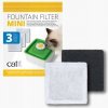 Filter do fontány pre mačky a psy Catit Flower Mini 1,5 l, 3 filtre v balení (ks)