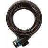 Zámek spirála MAX1 1800x8 mm 4 klíče, držák
