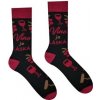 Unisex ponožky Víno je láska Paradoo (veľkosť: 41-46)