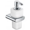 Keuco Elegance - Dávkovač mydla s držiakom, 220 ml, matné sklo/chróm 11653019000