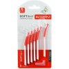 SOFTdent Butterfly mezizub. kartáček zahnutý S 6 ks 6 kusov