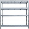 Majster Regál Bullrack Rivet 200 x 180 x 60 cm 4 police zinok