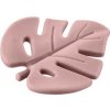 Zopa silikon kousátko Leaf Old Pink