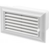 VENTS Mriežka plochá plastová 136x81mm s reguláciou pre potrubie 55x110mm