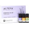 Alteya set esenciálnych olejov Bio levanduľa, mandarínka, citrónová tráva 3x5 ml