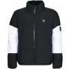 Calvin Klein Jeans Bundy NON-DOWN COLORBLOCK PUFFER Čierna