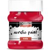 Matná akrylová farba PENTART 230 ml - krvavá červená (rúž)