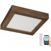 Brilagi | Brilagi-LED Stmievateľné svietidlo WOODY FRAME LED/24W/230V dub 30x30 cm IP44 + DO | BG0861