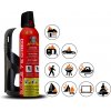 Safehome Hasicí sprej SAFE 750 RED 750ml pěnový + držák 75C 06560998