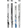 Bosch 15-dielna súprava pílových listov T 144 DP/T 101 BF/T 144 DHM/T 121 BF 2607011437