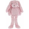 Mikro Trading a.s. Mini Club zajačik plyšový ružový 30 cm dlhé nohy 0m+