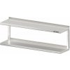 STALGAST Polica závesná dvojposchodová 800x300x390 mm | STALGAST, 981833080