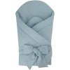 EKO Zavinovačka mušelínová bez vystuženia Blue 75x75 cm RO-37-BLUE