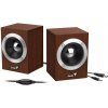 Reproduktory Genius SP-HF280, 2.0/6W, drevené