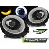 Tuning-tec SVETLOMETY TUBE LIGHTL ČIERNA pasuje na BMW MINI (COOPER) 06-14