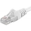 PremiumCord sputp03W Patch, UTP RJ45-RJ45 level 5e, 3m, bílý