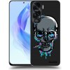 Picasee silikónový čierny obal pre Honor 90 Lite 5G - EARTH - Lebka 3.0