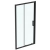 Ideal Standard Connect 2 sprchové dvere 105 cm posuvné čierna matná/priehľadné sklo K9274V3