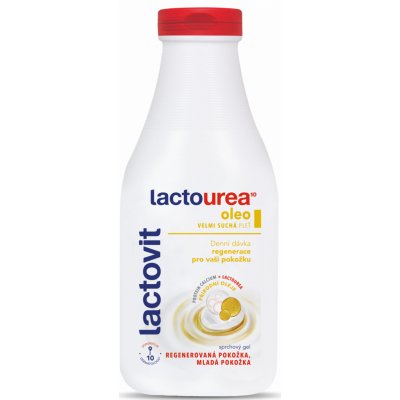 Lactovit Lactourea Oleo sprchový gél s prírodnými olejmi na veľmi suchú pokožku 300 ml