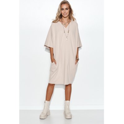 Makadamia Dress M708 Light Beige