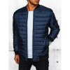 Pánska prešívaná bomber bunda tmavomodrá (tx4416) XXL
