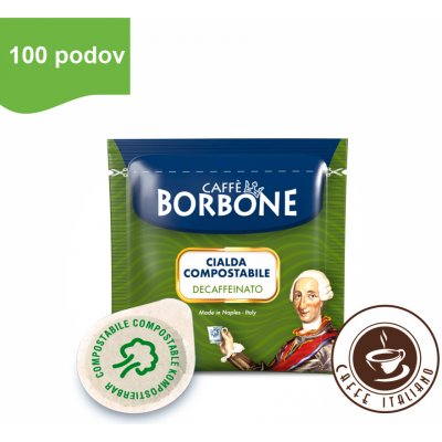 Caffè Borbone DEK E.S.E.pody 100 ks