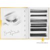 Luxury Lashes 4D Riasy Premium LINE v hotovom vejáriku 1 000 Ks Zakrivenie umelých rias: D, Dĺžka umelých rias: Mix dĺžok 8-13 mm, Hrúbka rias: 007