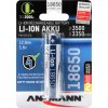 Ansmann Li-Ion 18650 3500mAh 3,6V aku 12,6Wh 1307-0001