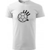 Hádzaná lopta ruka - Tričko extra veľké (5-8XL) - 5XL ( Biela )