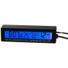 Digitálny vnútorný / vonkajší teplomer, hodiny a voltmeter
