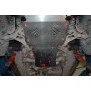 SCHERIFF Kryt prevodovky a diferencialu, AUDI Q7 k dielu 1020, (4L), 2006->, ohýbaný, oceľ 2,5 mm