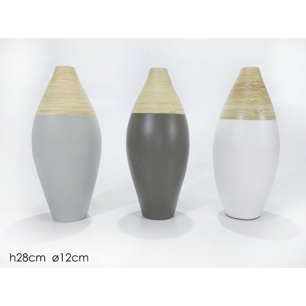 váza bambus Ø 12xh28cm 3 druhy od 8,90 € - Heureka.sk